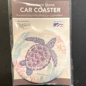 Sea turtle car coaster